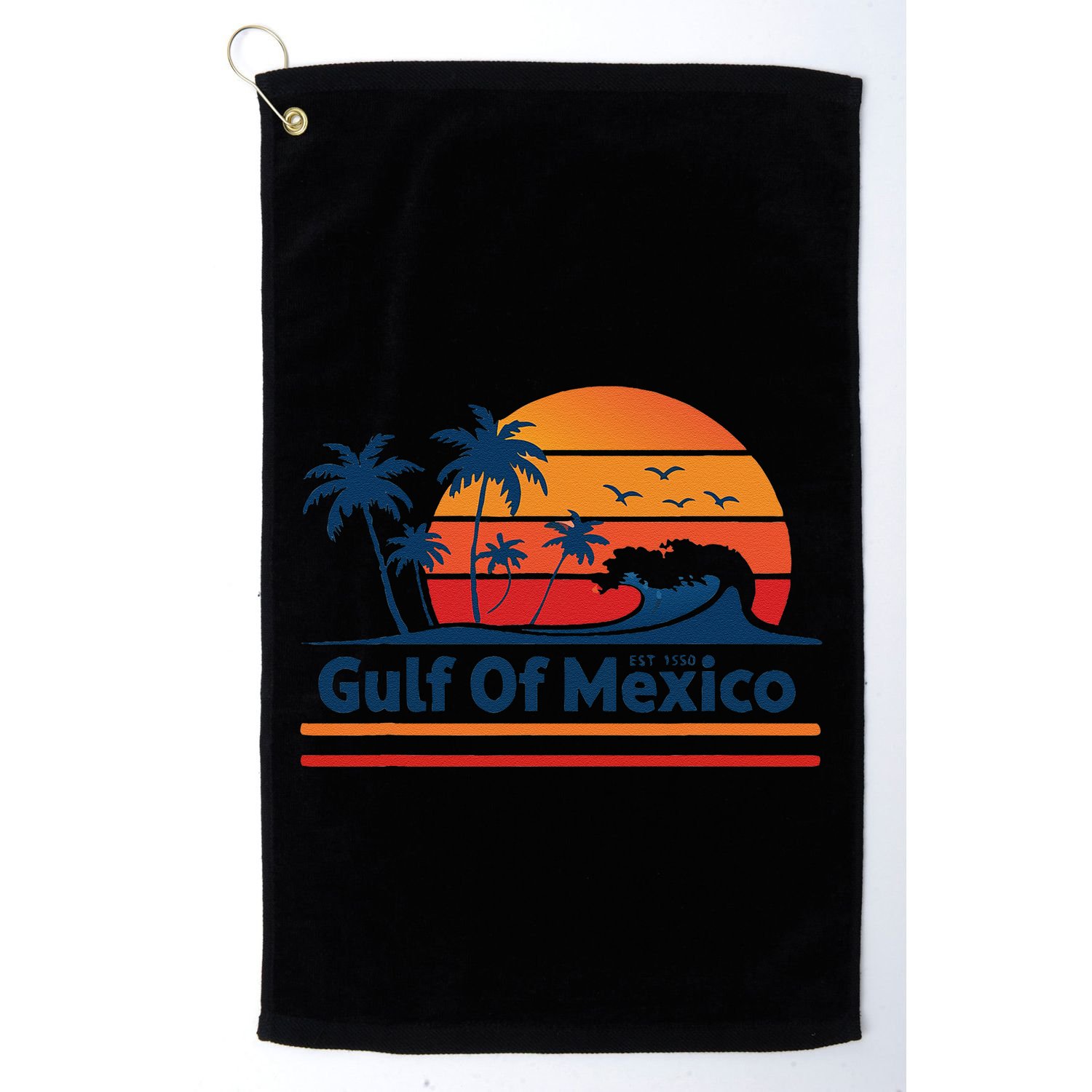 Gulf Of Mexico Golf Towel
