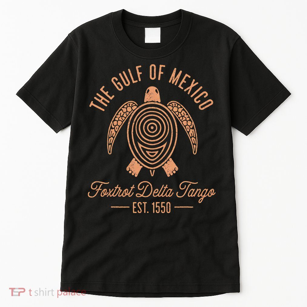 Gulf Of Mexico Foxtrots Deltas Tangos Gulf Of Mexico Turtle Tall T-Shirt