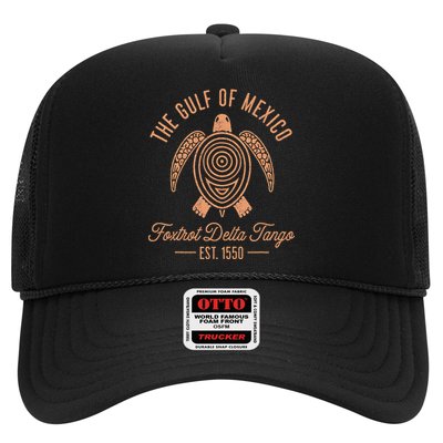 Gulf Of Mexico Foxtrots Deltas Tangos Gulf Of Mexico Turtle Trucker Hat