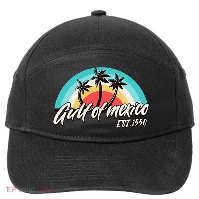 Gulf Of Mexico Est 1550 7-Panel Snapback Hat