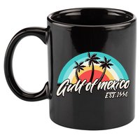 Gulf Of Mexico Est 1550 11oz C Handle Ceramic Mug