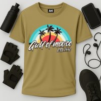 Gulf Of Mexico Est 1550 Cooling Performance Crew T-Shirt
