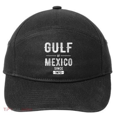 Gulf Of Mexico Since 1672 7-Panel Snapback Hat
