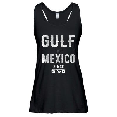 Gulf Of Mexico Since 1672 Ladies Essential Flowy Tank