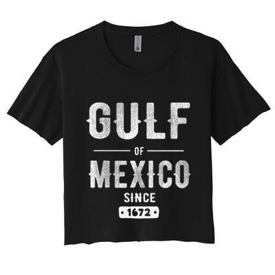 Gulf Of Mexico Since 1672 Crop Top