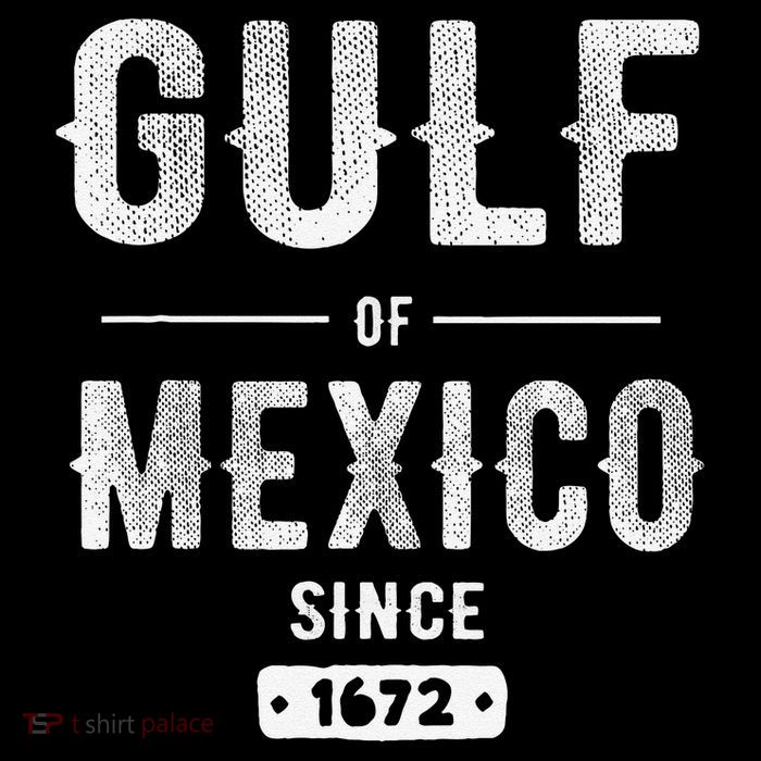 Gulf Of Mexico Since 1672 Kids T-Shirt