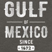 Gulf Of Mexico Since 1672 Cotton Canvas Backpack