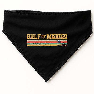 Gulf Of Mexico Since 1550 Retro Vintage Beach Gulf Of Mexico .Png USA-Made Doggie Bandana
