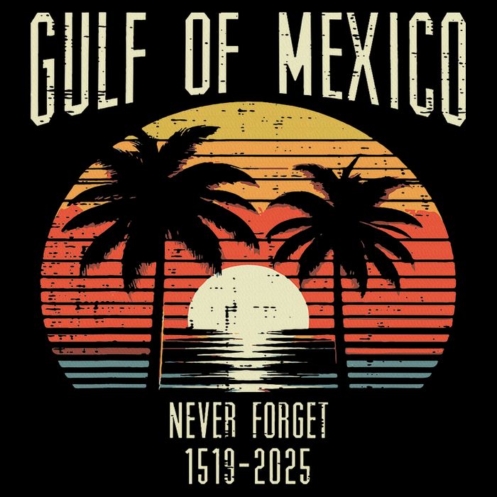 Gulf Of Mexico Never Forget 1519 2025 Gulfo De Mexican Backpack