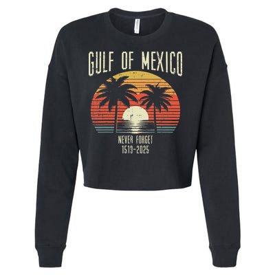 Gulf Of Mexico Never Forget 1519 2025 Gulfo De Mexican Cropped Pullover Crew