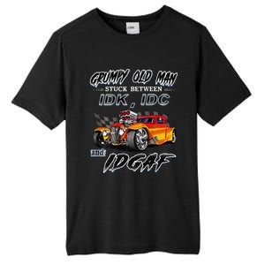 Grumpy Old Man Stuck Between Hot Rods Tall Fusion ChromaSoft Performance T-Shirt