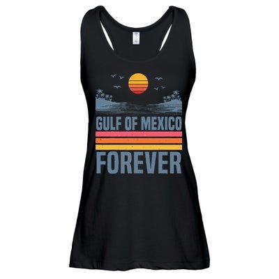 Gulf Of Mexico Since 1672 Retro Beach Gulf Of Mexico Forever Ladies Essential Flowy Tank