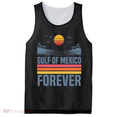 Gulf Of Mexico Since 1672 Retro Beach Gulf Of Mexico Forever Mesh Reversible Basketball Jersey Tank
