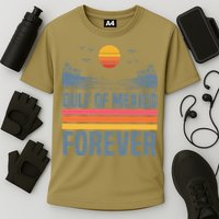 Gulf Of Mexico Since 1672 Retro Beach Gulf Of Mexico Forever Cooling Performance Crew T-Shirt