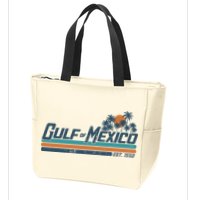 Gulf Of Mexico Est 1550 Zip Tote Bag