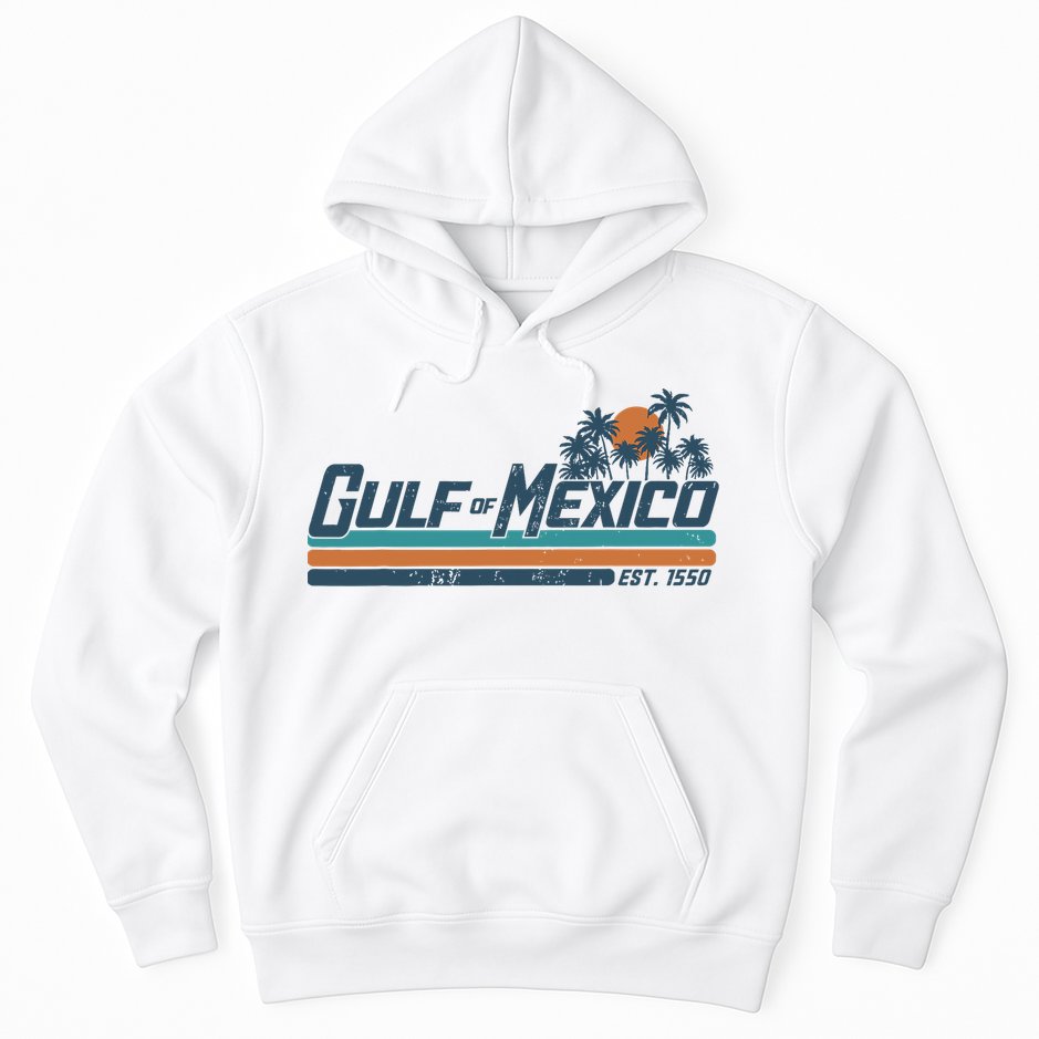 Gulf Of Mexico Est 1550 Hoodie