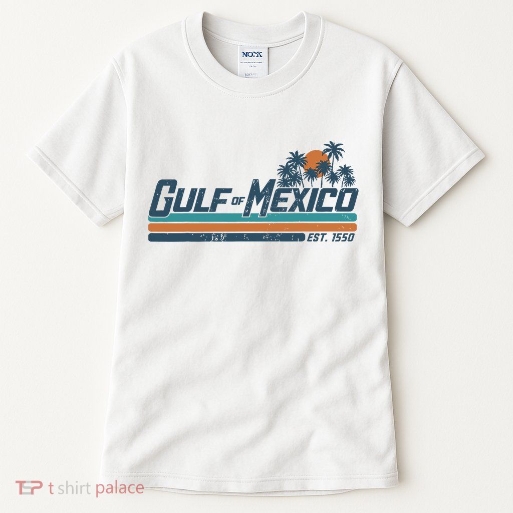 Gulf Of Mexico Est 1550 Tall T-Shirt