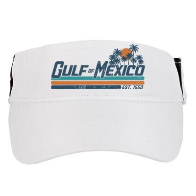 Gulf Of Mexico Est 1550 Adult Drive Performance Visor