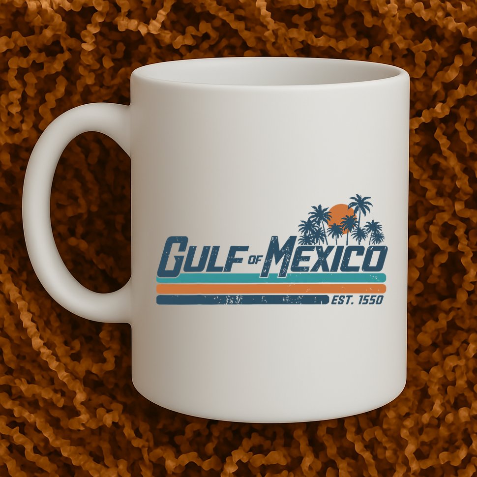 Gulf Of Mexico Est 1550 Mug