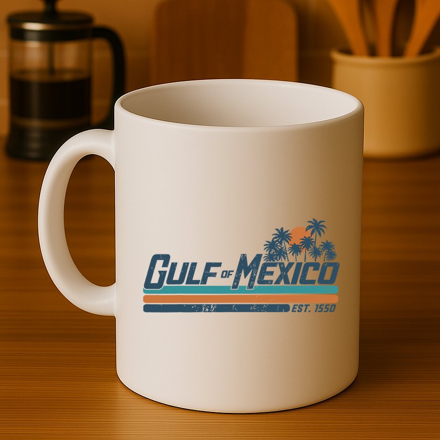 Gulf Of Mexico Est 1550 Mug