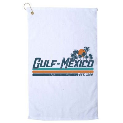 Gulf Of Mexico Est 1550 Golf Towel