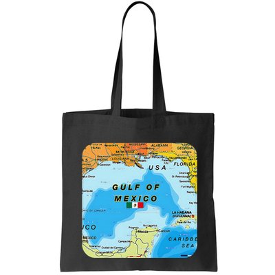 Gulf Of Mexico Map Flag Always Retro Vintage Bag