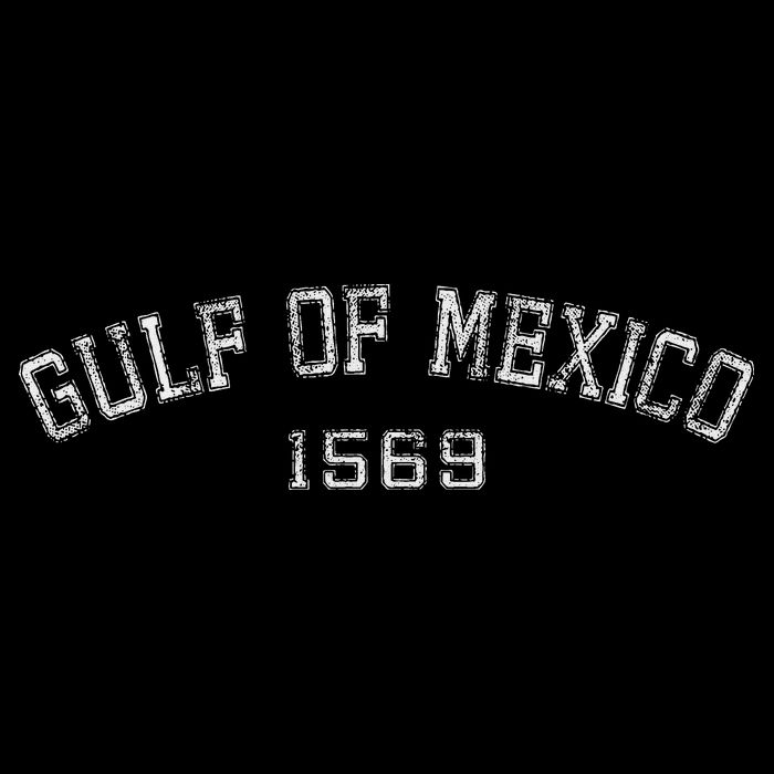 Gulf Of Mexico 1569 Historic Map Drawstring Bag