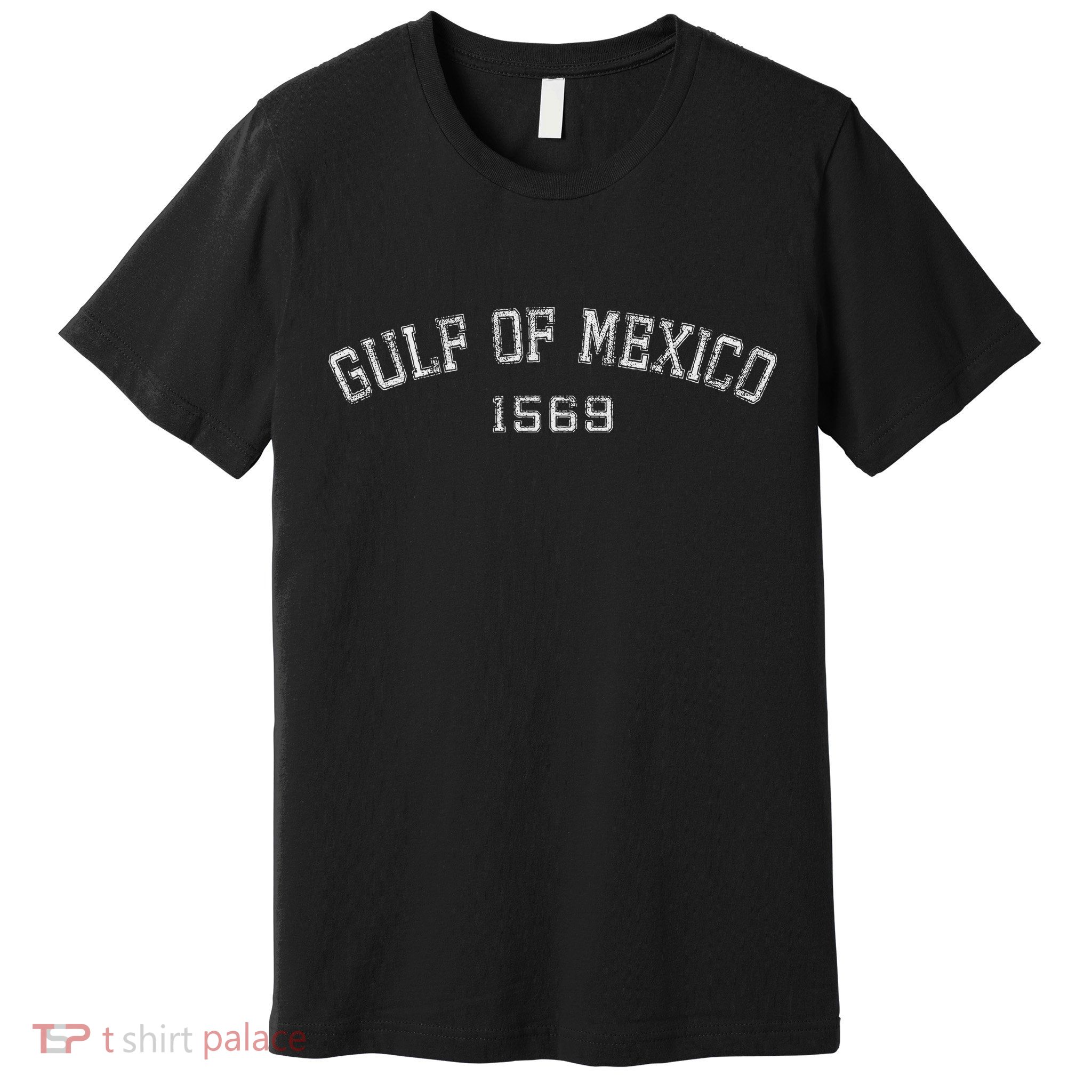 Gulf Of Mexico 1569 Historic Map Premium T-Shirt