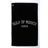Gulf Of Mexico 1569 Historic Map Golf Towel