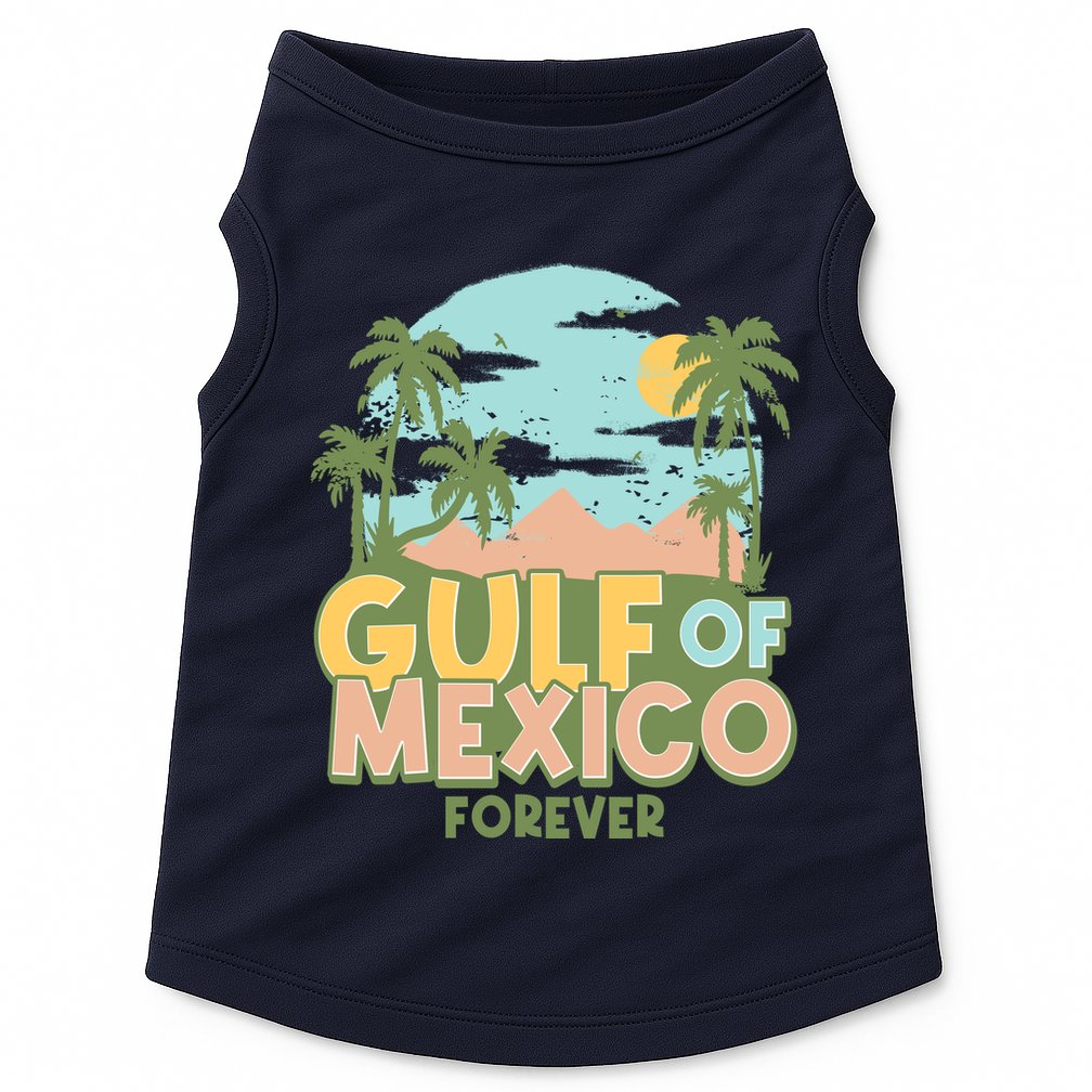 Gulf Of Mexico Forever Doggie Tank