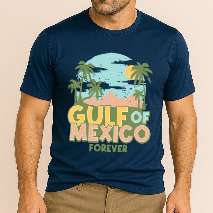 Gulf Of Mexico Forever Cooling Performance Crew T-Shirt