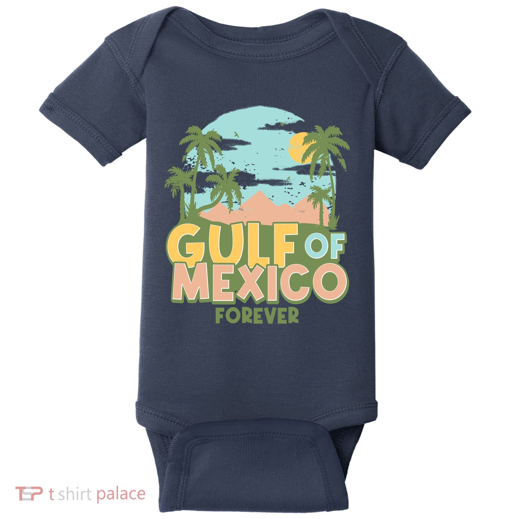 Gulf Of Mexico Forever Baby Bodysuit