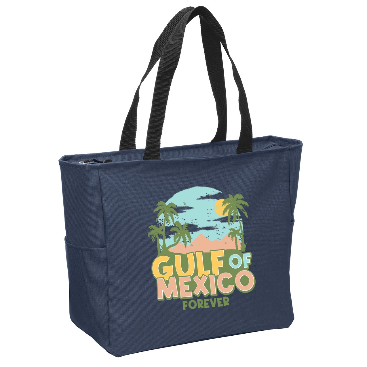 Gulf Of Mexico Forever Zip Tote Bag