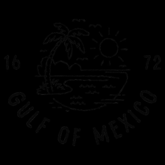 Gulf Of Mexico Est 1672 American Historical Geography City Backpack