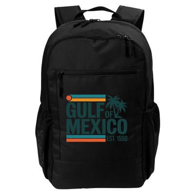 Gulf Of Mexico Est 1550 Retro Vintage Beach Gulf Of Mexico Backpack