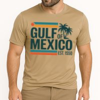 Gulf Of Mexico Est 1550 Retro Vintage Beach Gulf Of Mexico Performance Shirt