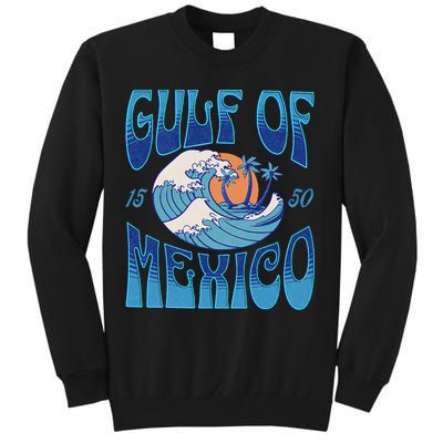Gulf Of Mexico Est 1550 Retro Vintage Beach Sweatshirt