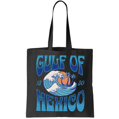 Gulf Of Mexico Est 1550 Retro Vintage Beach Bag