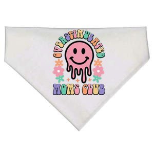 Groovy Overstimulated Moms Club MotherS Day Mom USA-Made Doggie Bandana