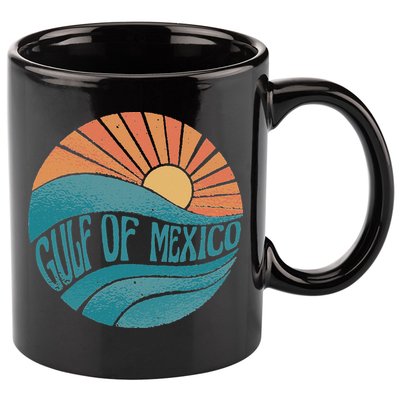 Gulf Of Mexico 11oz C Handle Ceramic Mug