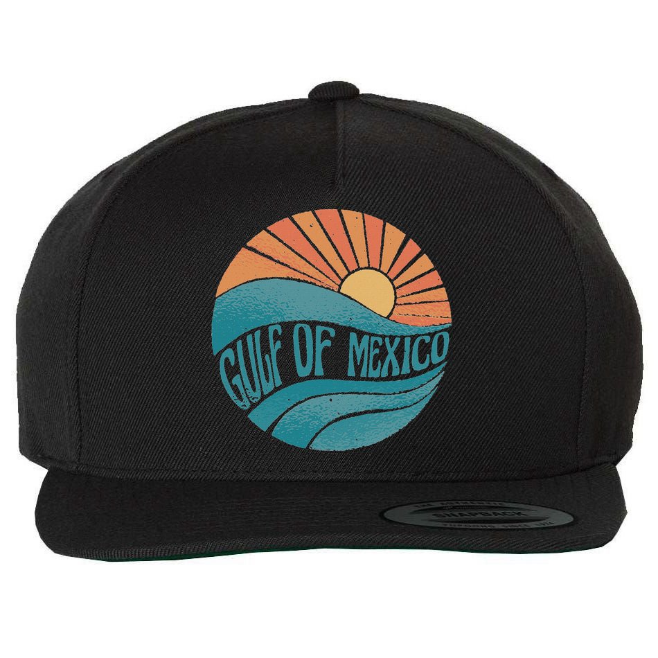 Gulf Of Mexico Wool Snapback Cap