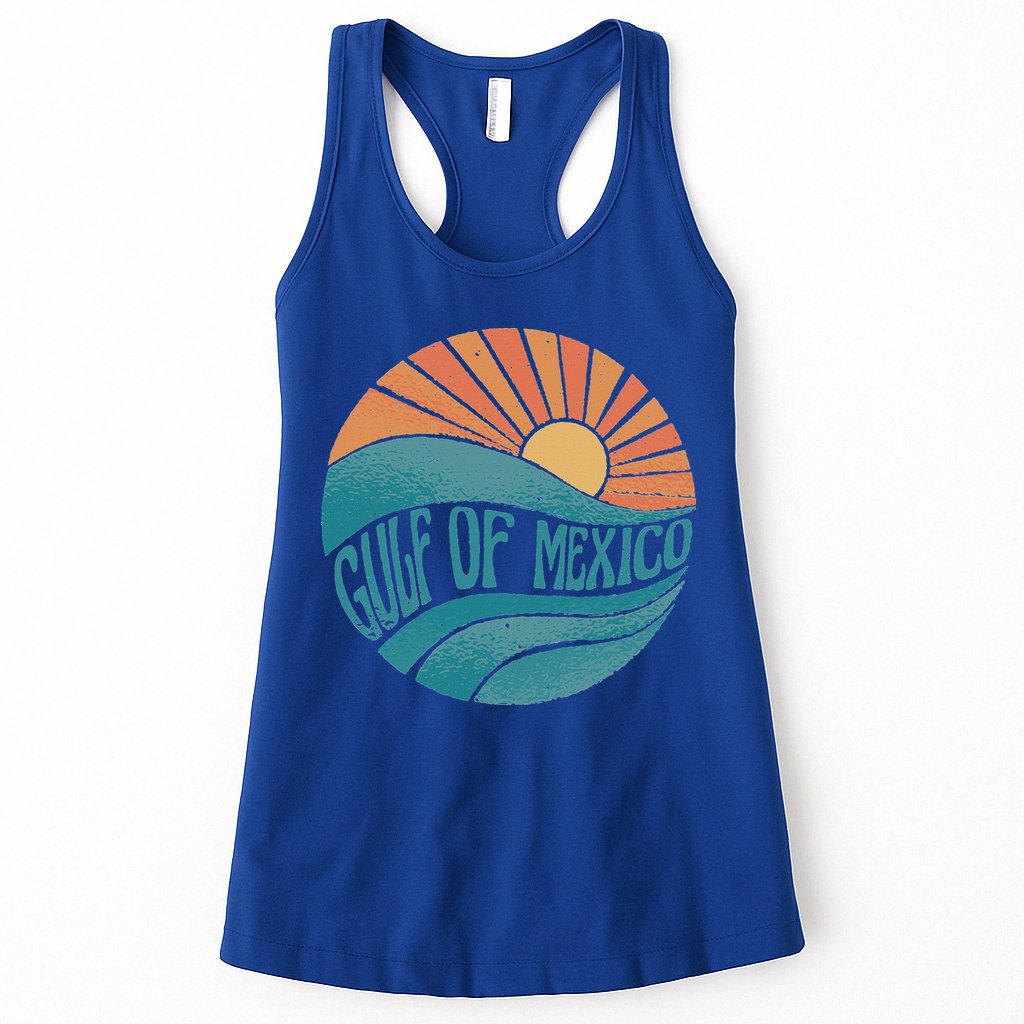 Gulf Of Mexico Womens Tank Top