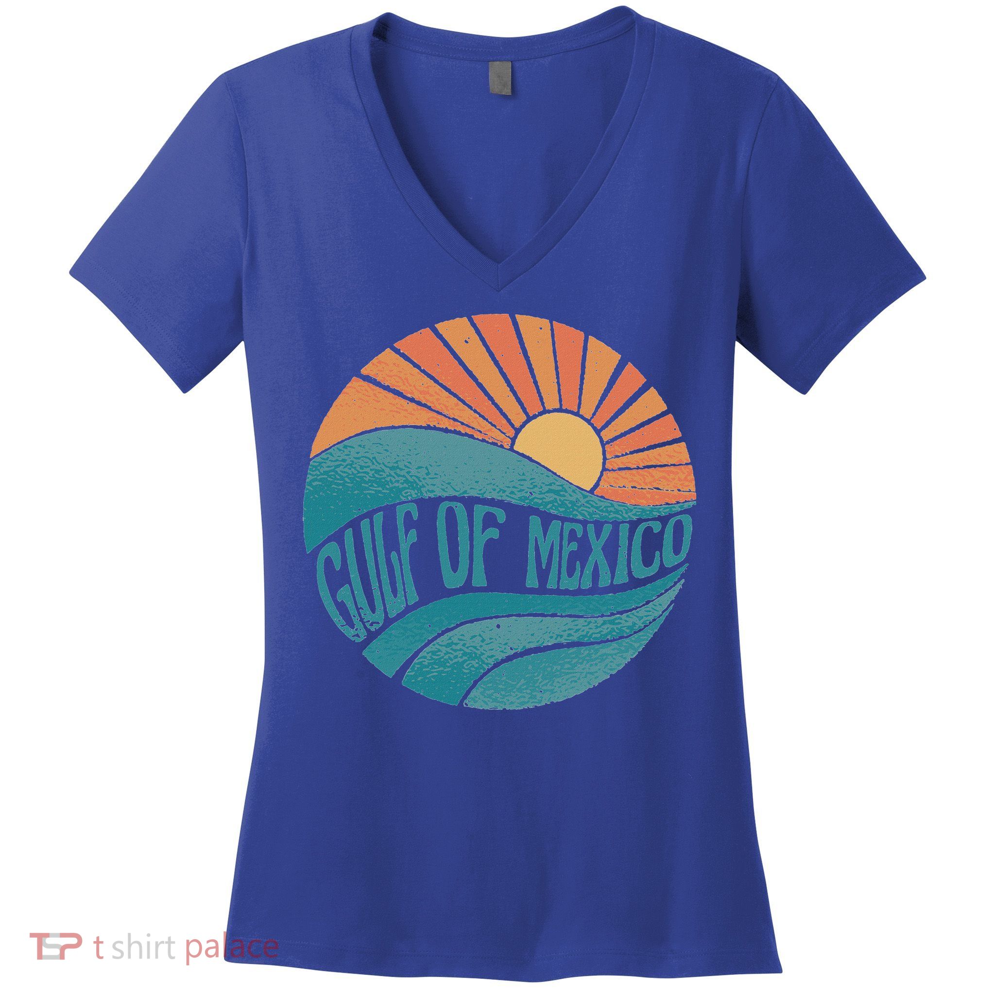Gulf Of Mexico Women's V-Neck T-Shirt