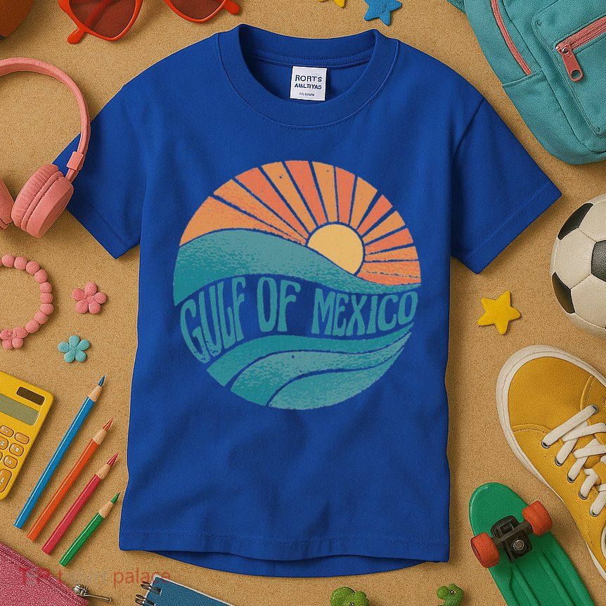 Gulf Of Mexico Kids T-Shirt
