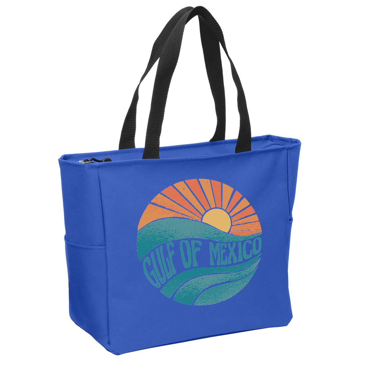Gulf Of Mexico Zip Tote Bag