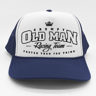 Grumpy Old Man Racing Team MX For Grandfather Trucker Hat