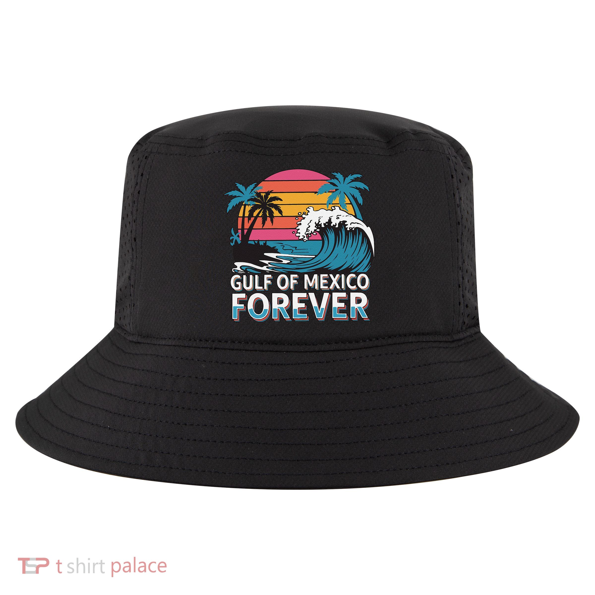 Gulf Of Mexico Oceanic Basin Tourist Spot Travel Cool Comfort Performance Bucket Hat