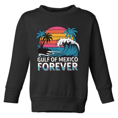 Gulf Of Mexico Oceanic Basin Tourist Spot Travel Toddler Sweatshirt