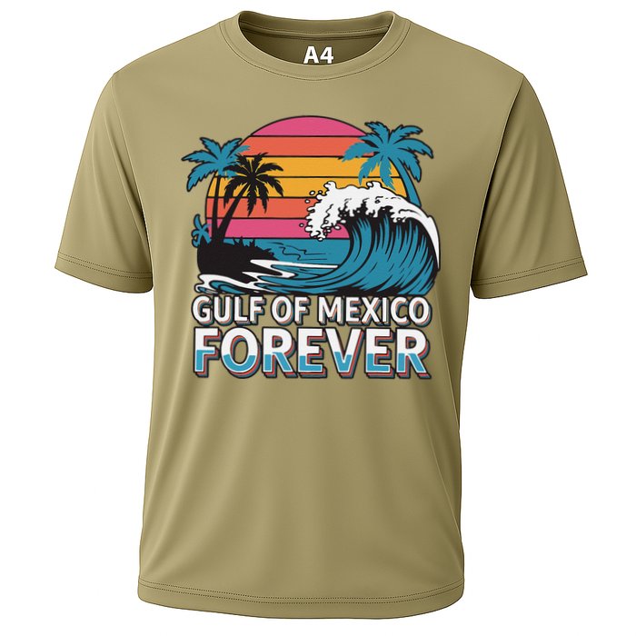 Gulf Of Mexico Oceanic Basin Tourist Spot Travel Cooling Performance Crew T-Shirt