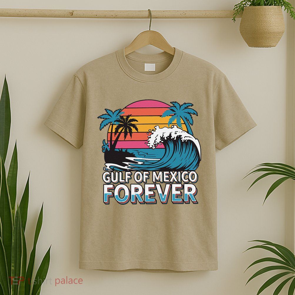 Gulf Of Mexico Oceanic Basin Tourist Spot Travel T-Shirt